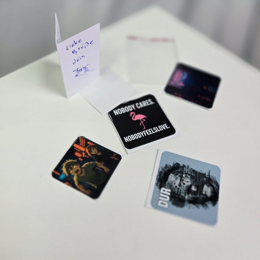 Limitiertes Stickerpack 9,99 € Sticker